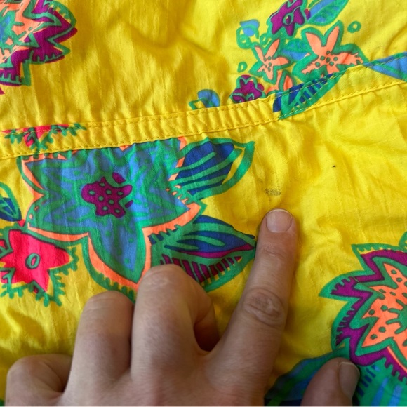 OBERMEYER VINTAGE SKI SNOW JACKET Woman’s size 10 bright neon 80s 90s retro - Picture 10 of 15